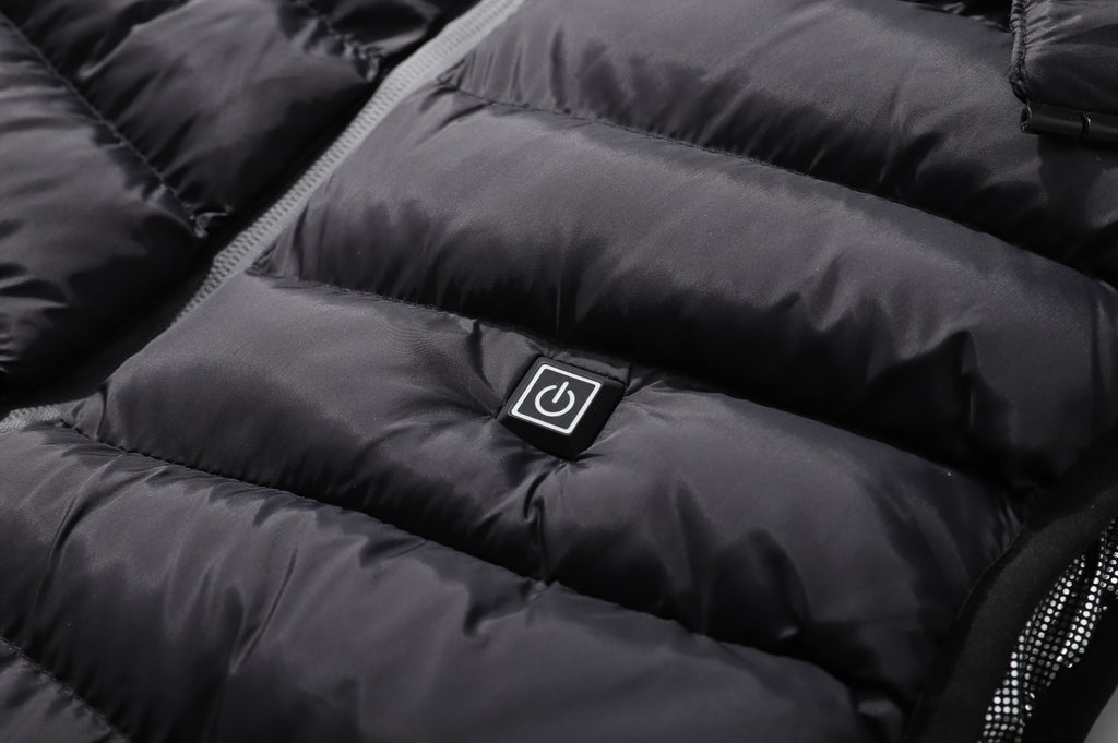 Men's Classic 5 Zones Hooded Vest - Detachable