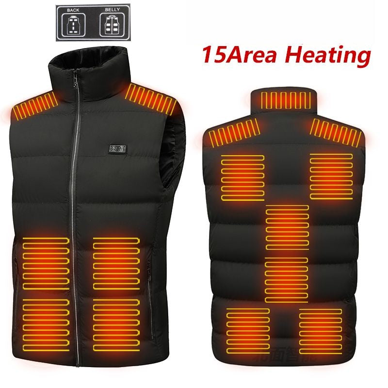 Men's Two-Touch15 Zones Heated Vest