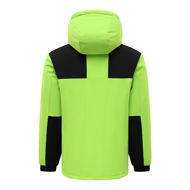 2025 Cotton Heating Jacket for Men & Women Waterproof  Windproof and Velvet 360° All-Round Large Area Heating (With Battery)