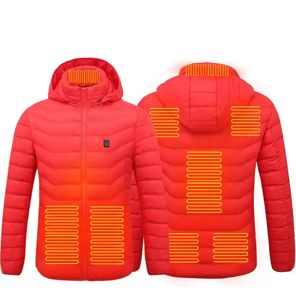 Women's 8 Zones Heated Puffer Jacket