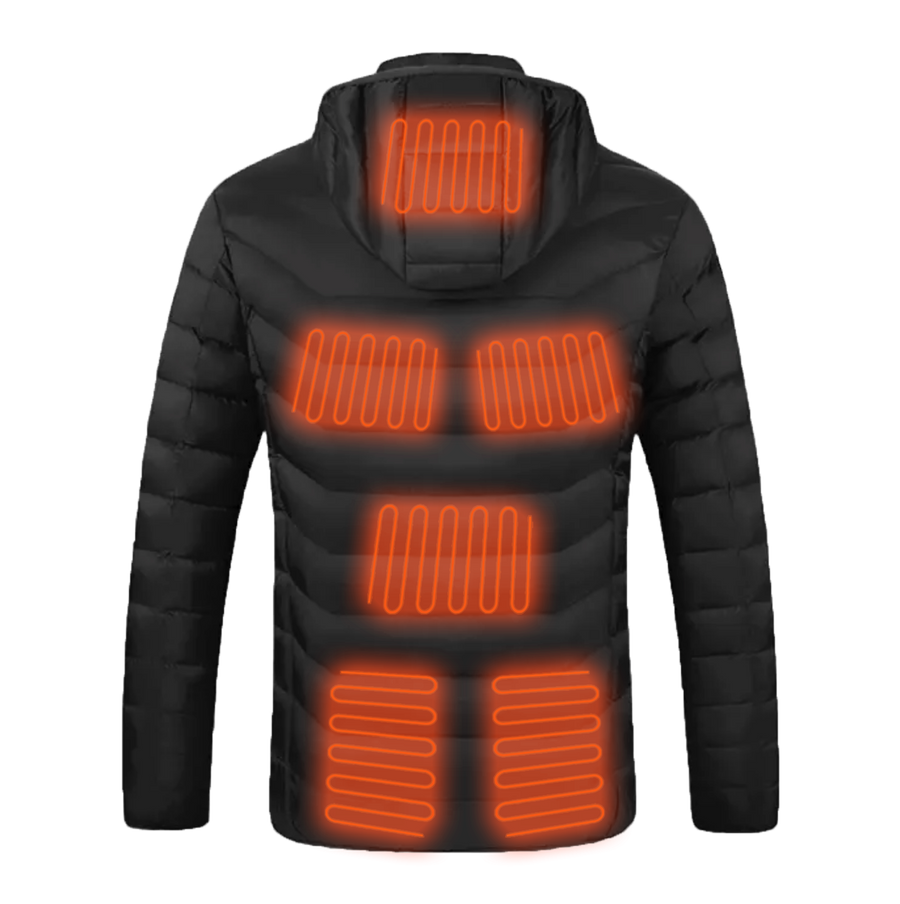 Men's 8 Zones Heated Puffer Jacket