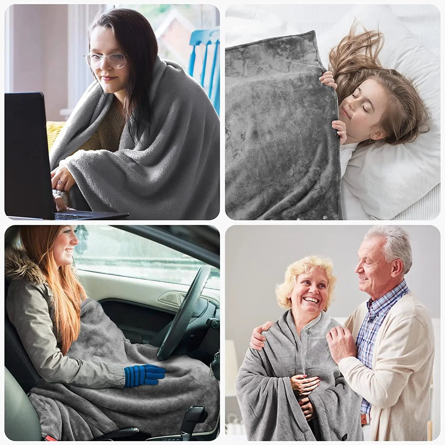 2025 New Heated Shawl Heating Blanket