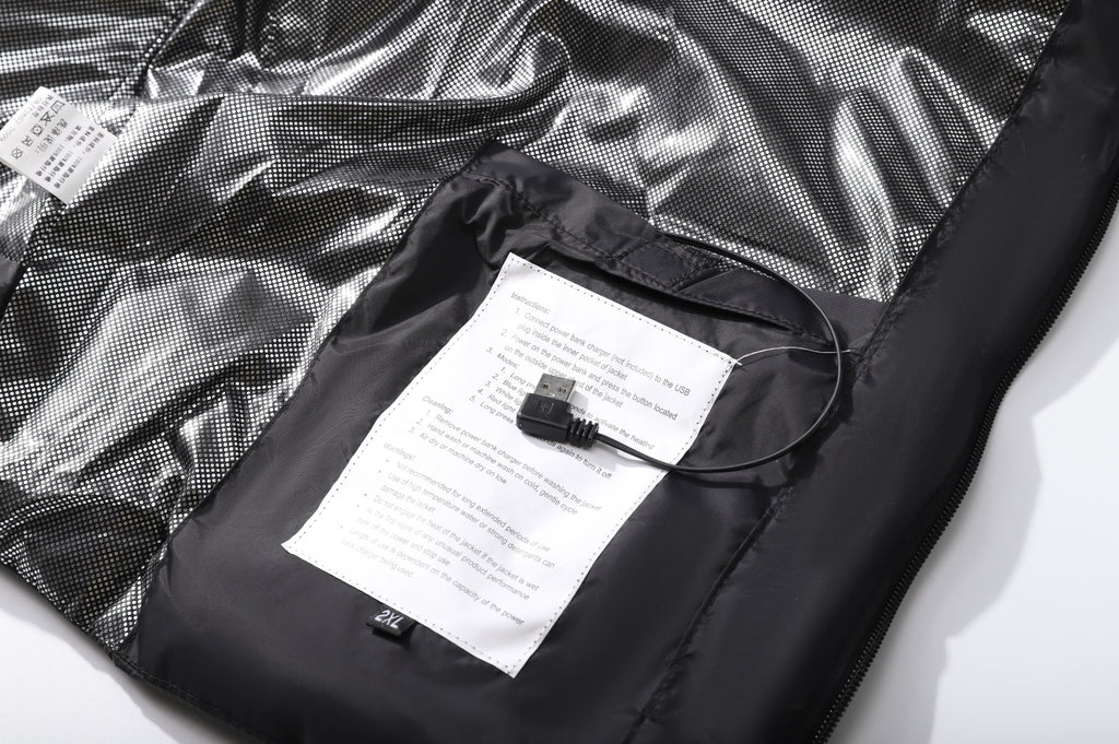 Men's Classic 5 Zones Hooded Vest - Detachable