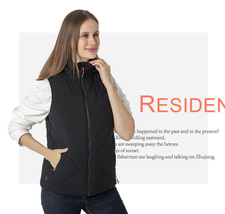 Men's Couple's Style 11 Zones Heated Vest
