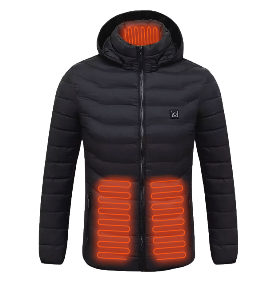 Men's 8 Zones Heated Puffer Jacket