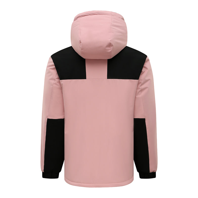 Women 2025 Cotton Heating Jacket for  Waterproof  Windproof and Velvet 360° All-Round Large Area Heating (With Battery)