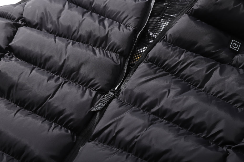 Men's Classic 5 Zones Hooded Vest - Detachable