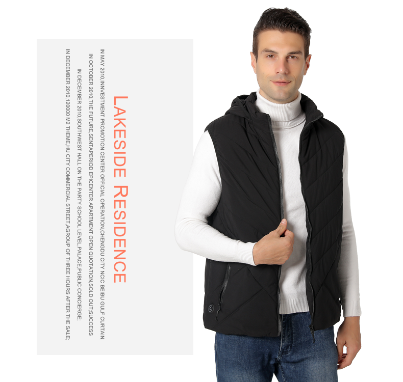 Women's Couple's Style 11 Zones Heated Vest