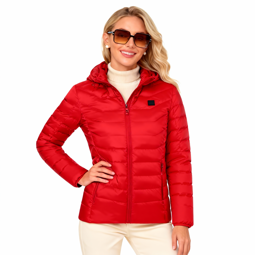 Women's 8 Zones Heated Puffer Jacket